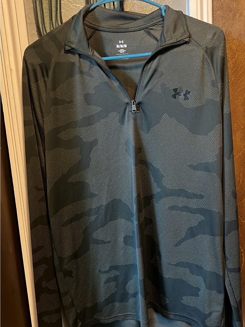 Under Armour Women’s Dark Camo Quarter-Zip- Medium
